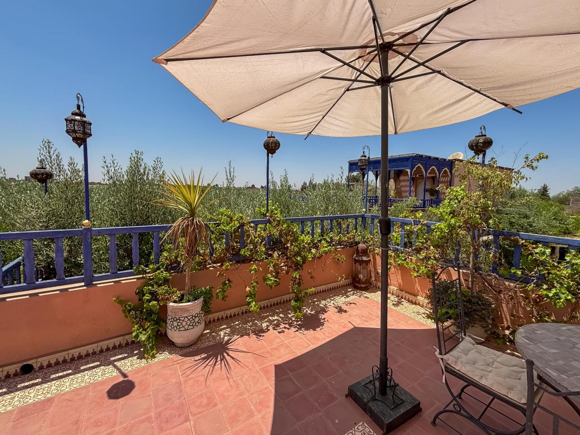 Bed and Breakfast Le Bleu House Sidi Abdallah Ghiat Exterior foto